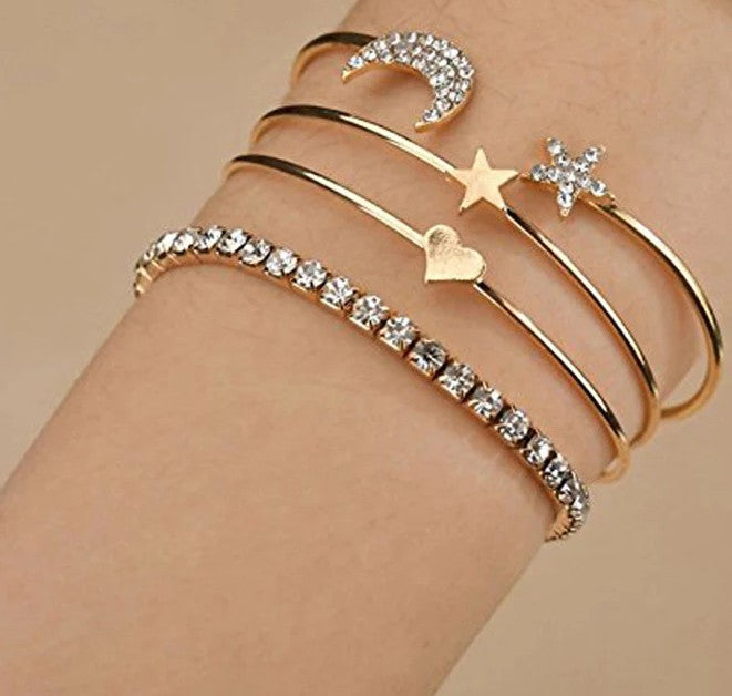 The Golden Celestial Stack ( Stack of 4)