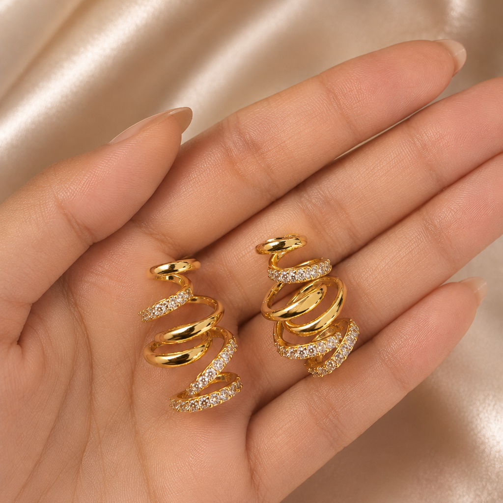 Twisted Elegance Earrings