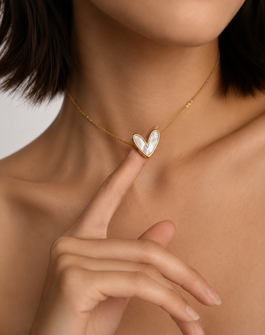 Timeless Love Heart Pendant Necklace