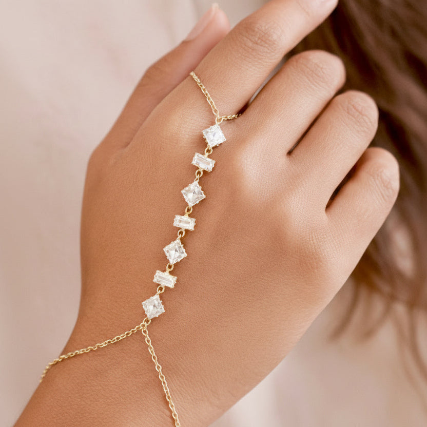 AD Shimmer Ring Bracelet