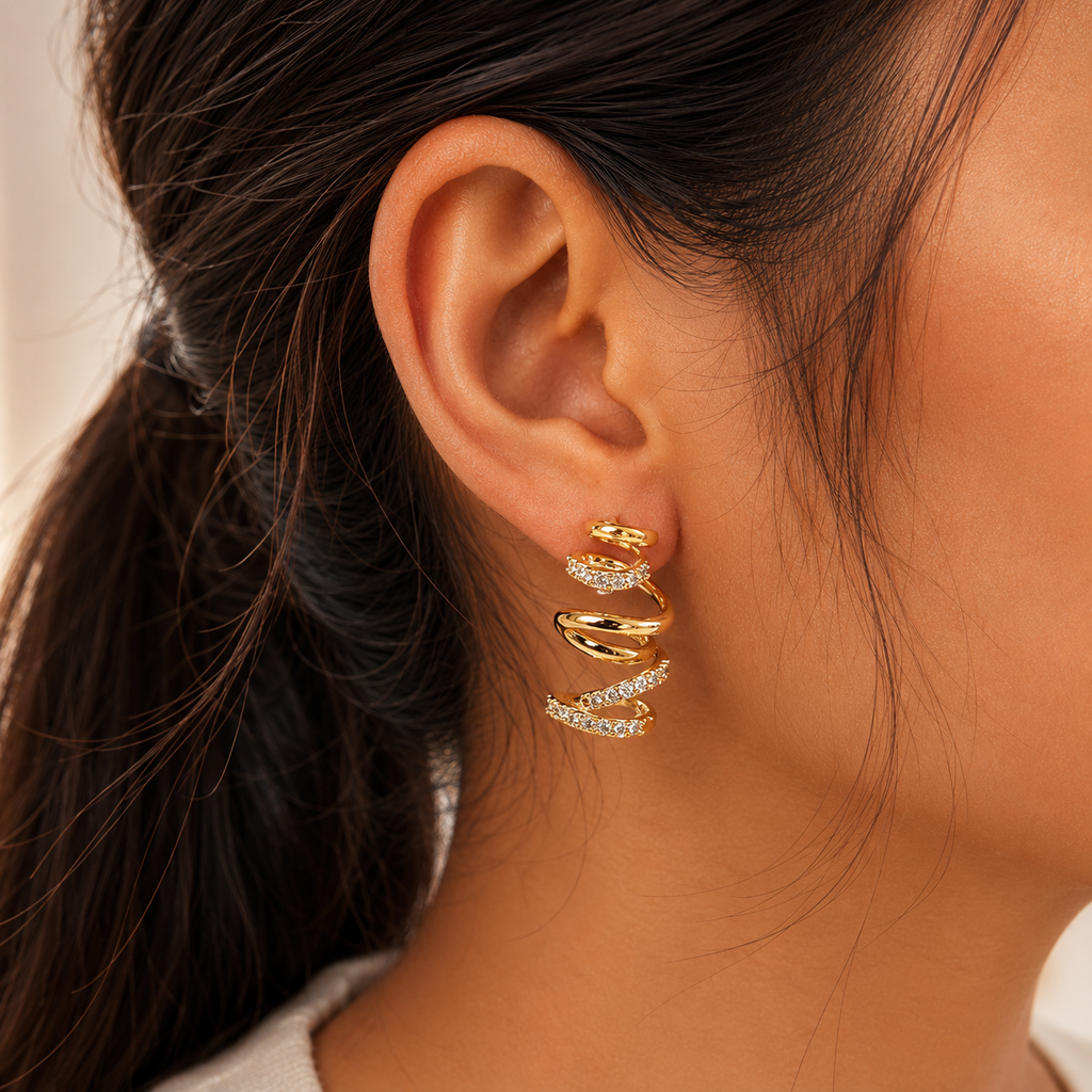 Twisted Elegance Earrings