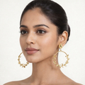 The Ultimate Oversized Floral Statement Earrings
