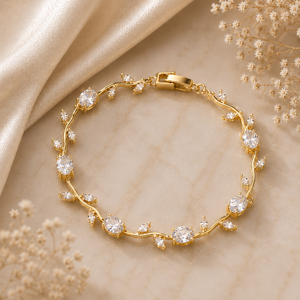 Ivory Tuplip Bracelet
