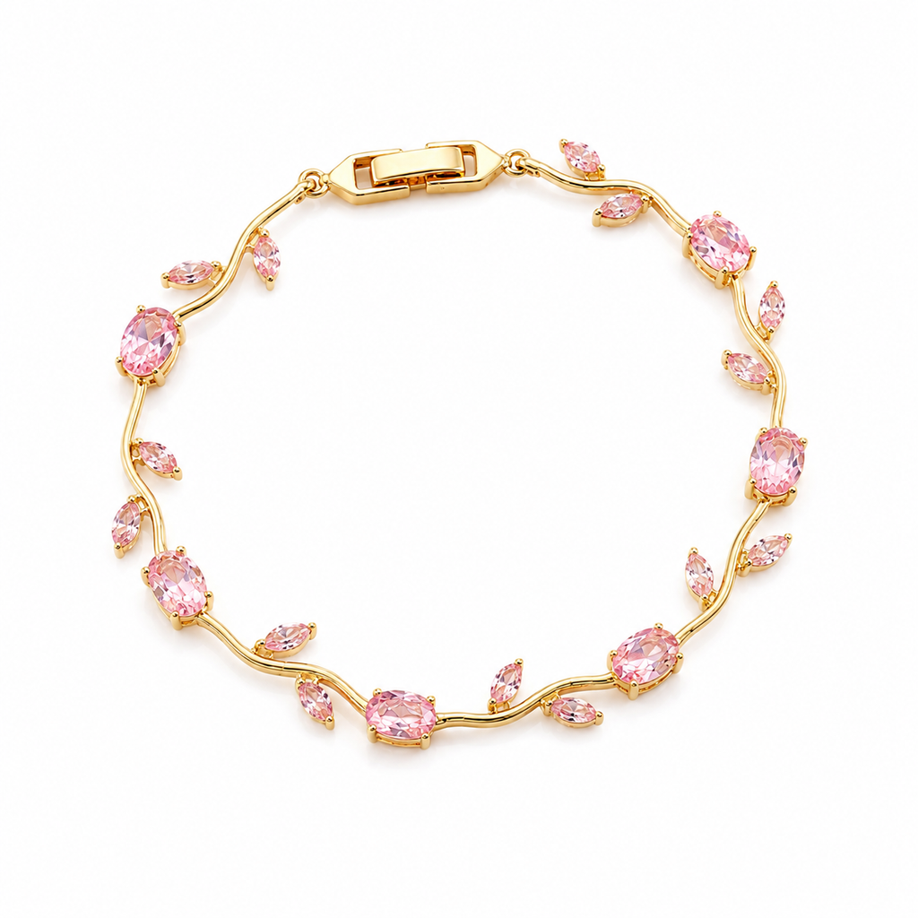 Pretty in pink Tuplip Bracelet