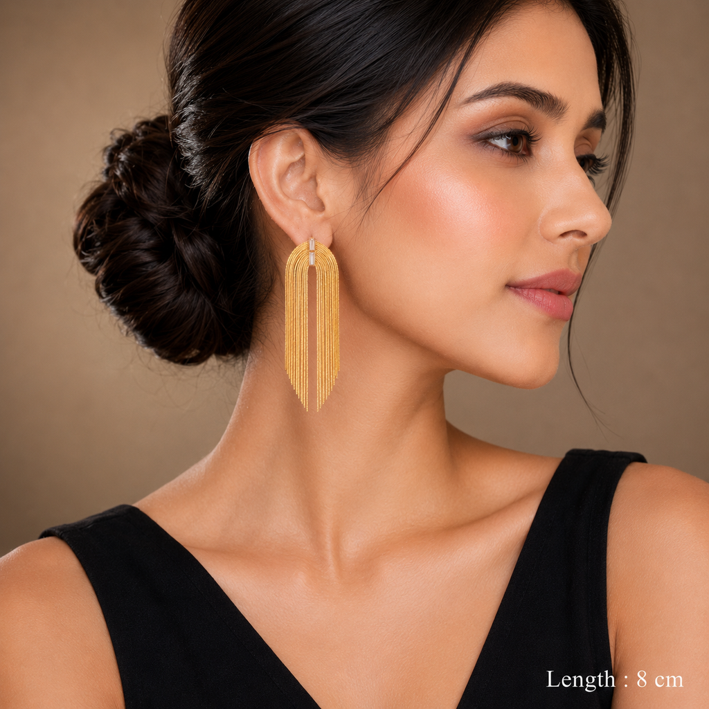 Fluid Grace Tassel Earrings