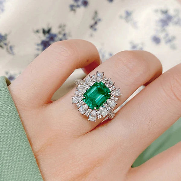 The Emerald Elegance Ring