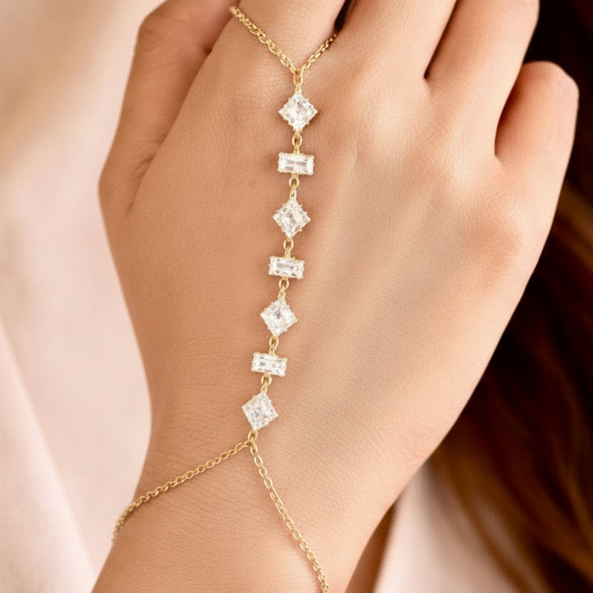 AD Shimmer Ring Bracelet