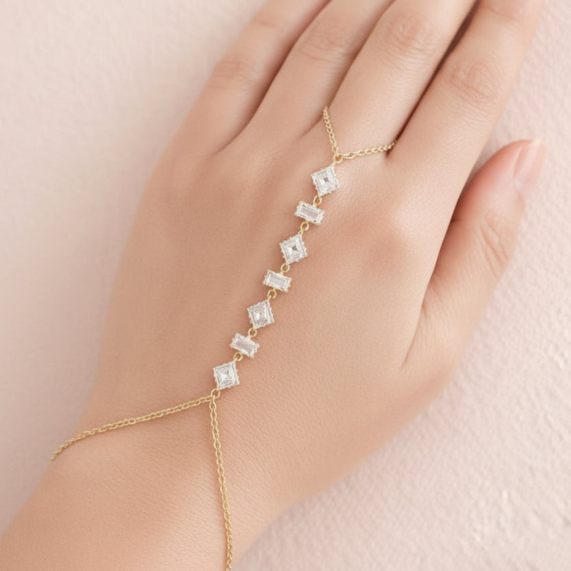 AD Shimmer Ring Bracelet