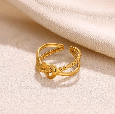 Contemporary Adjustable Finger Ring