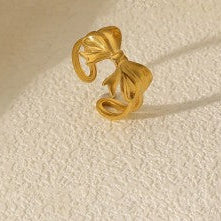 Bow Themed Adjustable Ring
