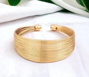 The Modern Muse Wire-Wrapped Cuff