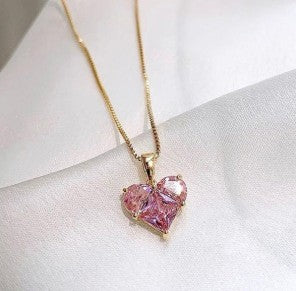 The Pink Sweetheart Glow Necklace