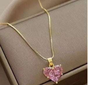The Pink Sweetheart Glow Necklace