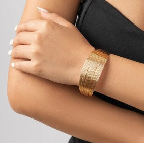 The Modern Muse Wire-Wrapped Cuff