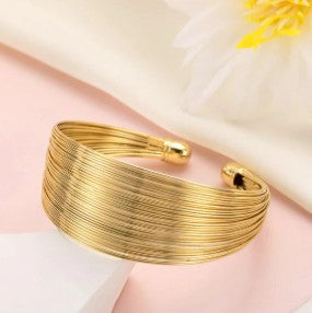 The Modern Muse Wire-Wrapped Cuff