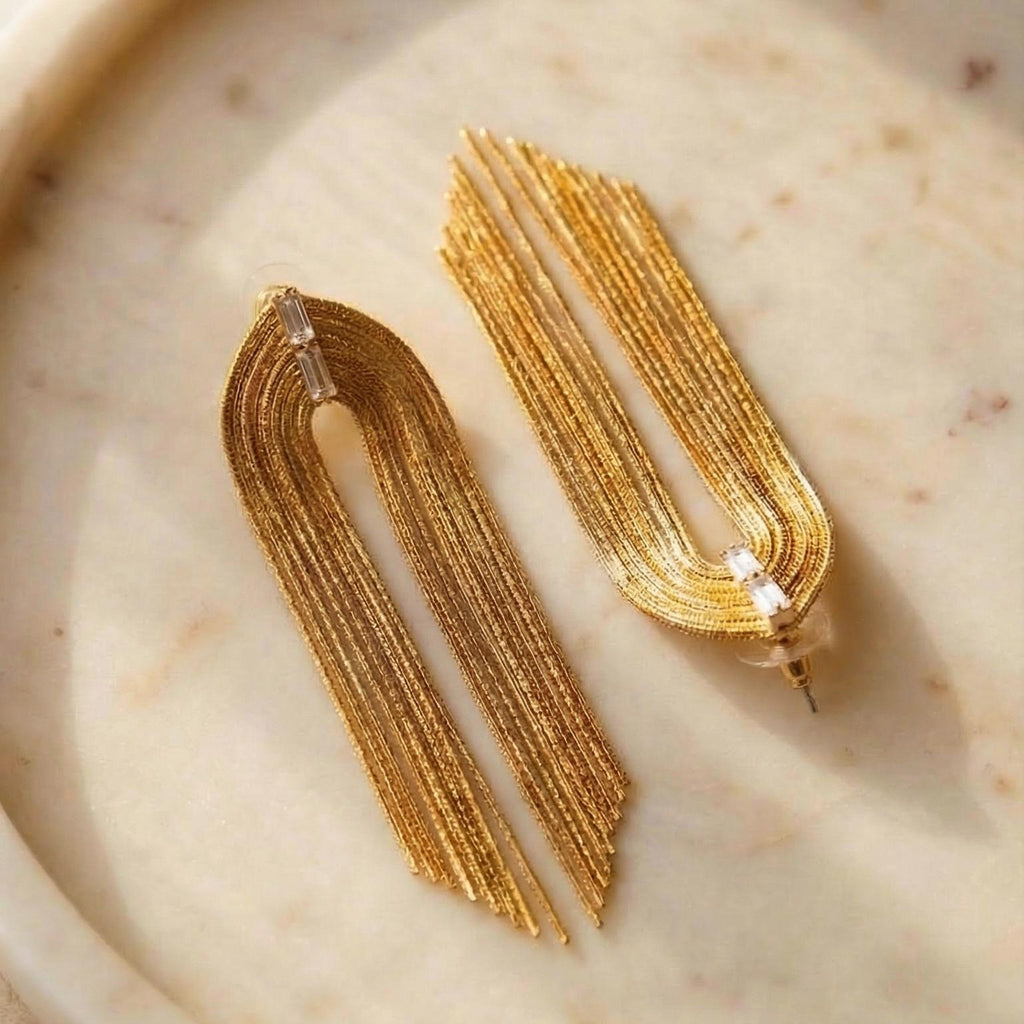 Fluid Grace Tassel Earrings