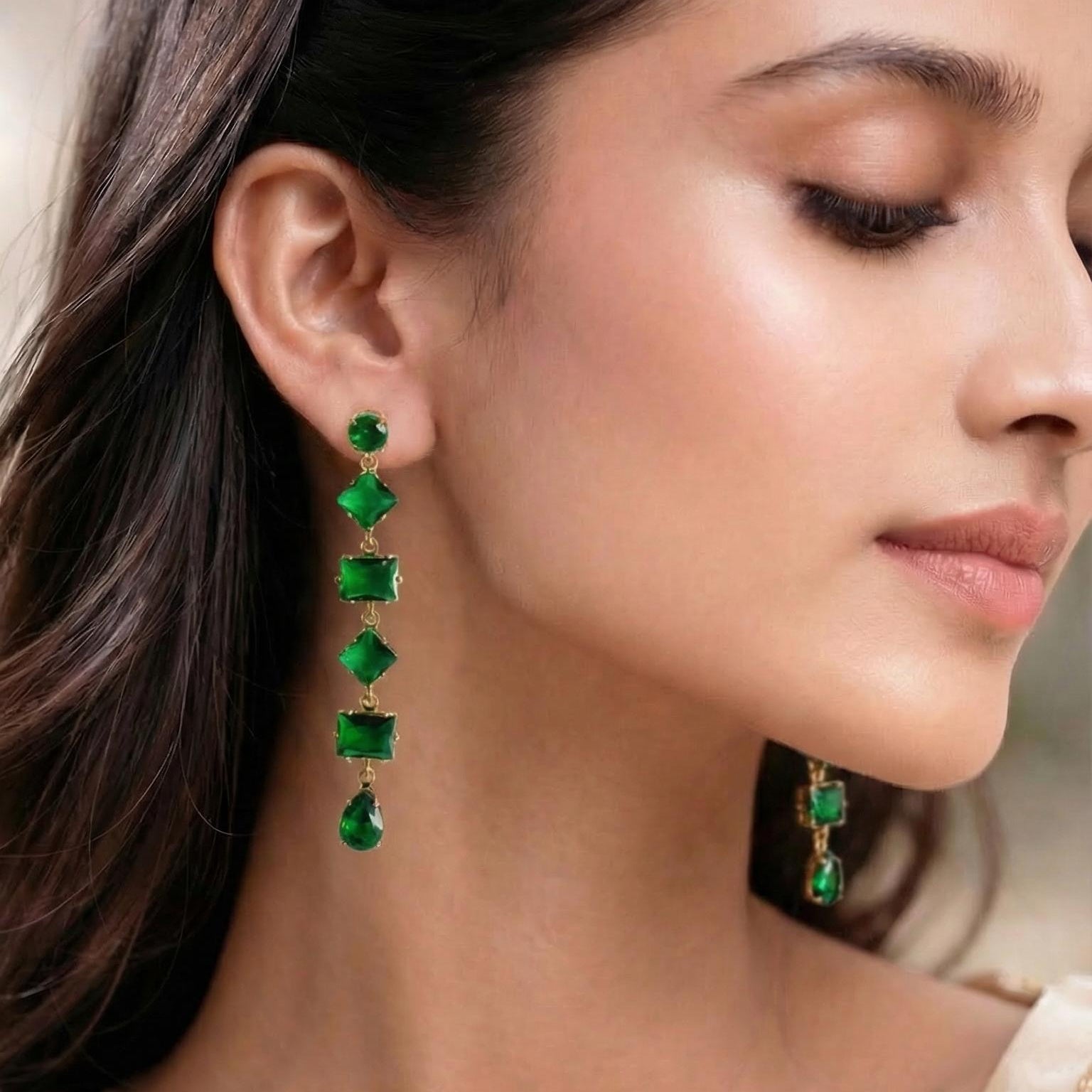 Cascade Drop Earrings