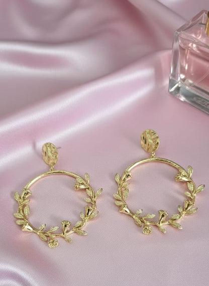 The Ultimate Oversized Floral Statement Earrings